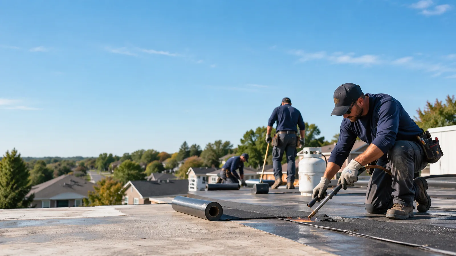 Flat Roof Leak Repair providers in Walton, IN